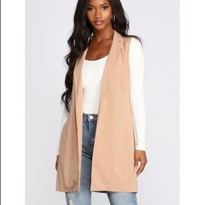 NWT jacket vest